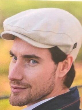 Mucros Weavers Trinity Lightweight Summer Linen Flat Newsboy Cap Cool Breathable